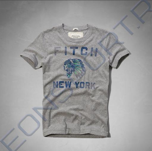 Футболка A&F GRAPHIC ELK NY SR (A22) 