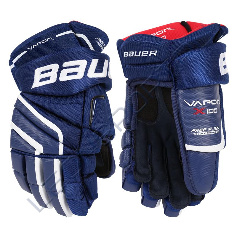 Перчатки хоккейные BAUER VAPOR X100 MTO JR 