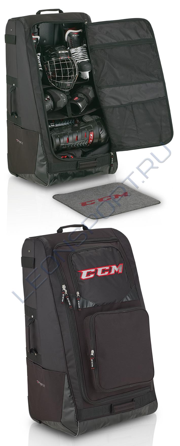 Сумка хоккейная на колесах CCM R 150 Tower 33" JR
