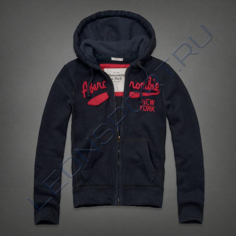 Толстовка с капюшоном A&F NY ZIP SR